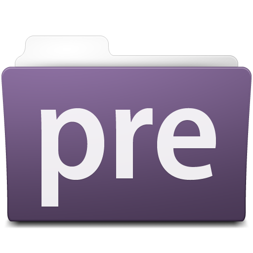 Adobe Premiere Elements Folder Icon 512x512 png